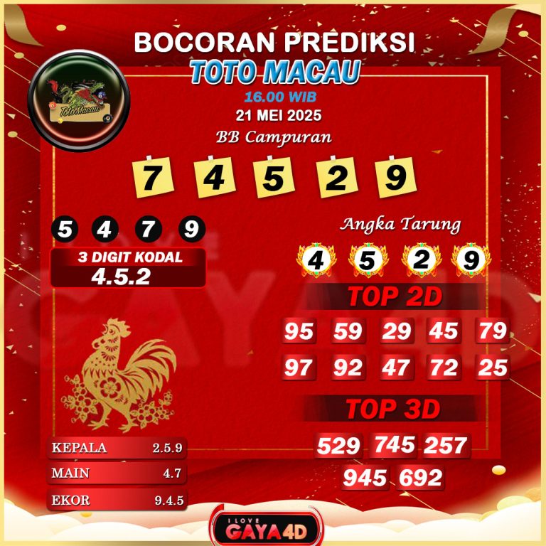 01 PSD PREDIKSI TOTO MACAU 118