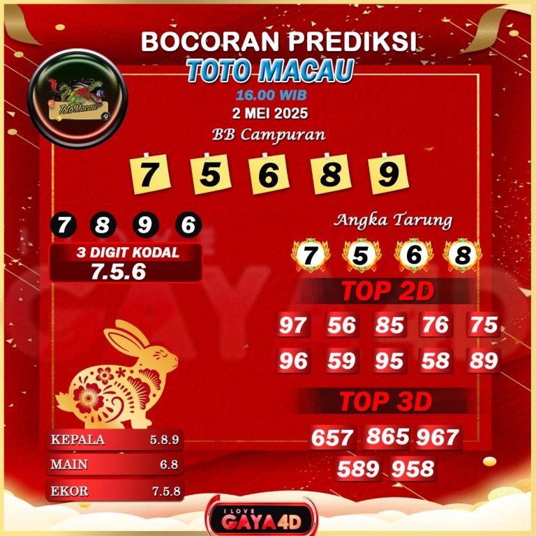 01 PSD PREDIKSI TOTO MACAU 49