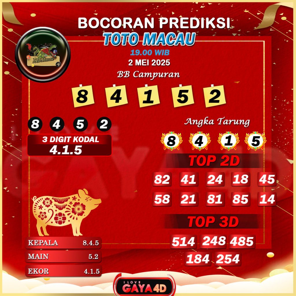 01 PSD PREDIKSI TOTO MACAU 50