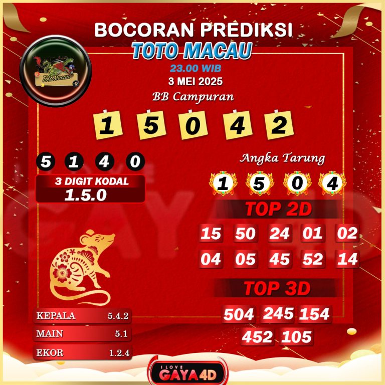 01 PSD PREDIKSI TOTO MACAU 58