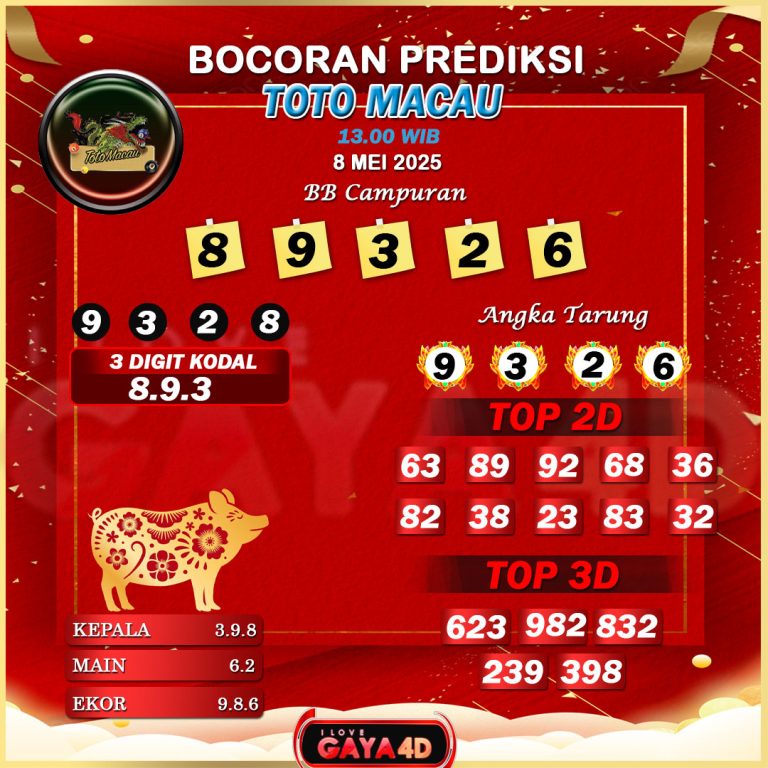 01 PSD PREDIKSI TOTO MACAU 78