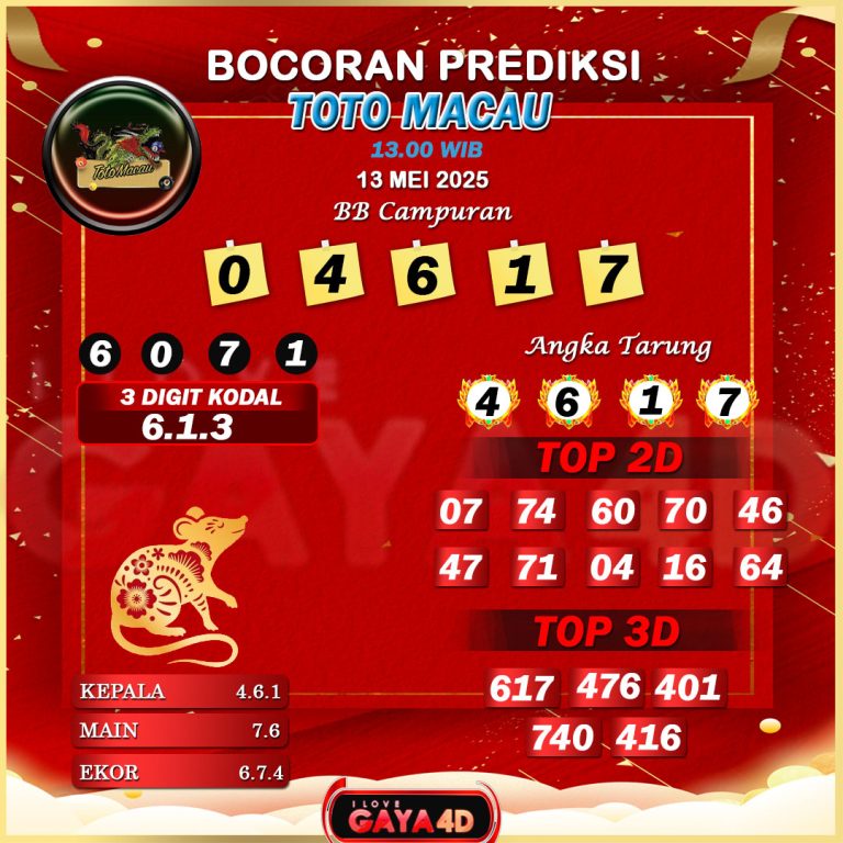 01 PSD PREDIKSI TOTO MACAU 93