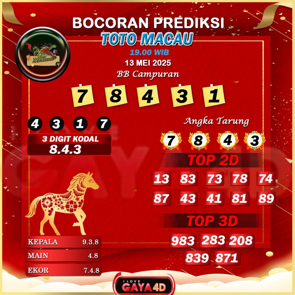 01 PSD PREDIKSI TOTO MACAU 95
