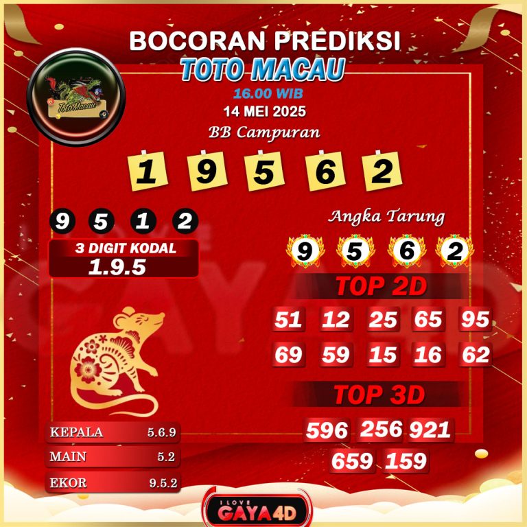 01 PSD PREDIKSI TOTO MACAU 97