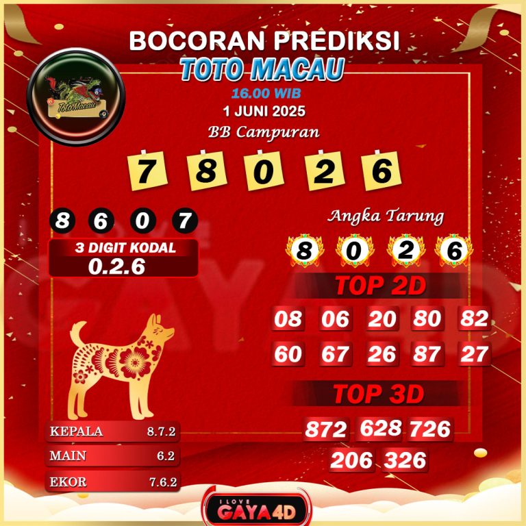 01 PSD PREDIKSI TOTO MACAU 151