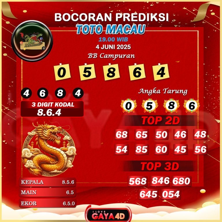 01 PSD PREDIKSI TOTO MACAU 160