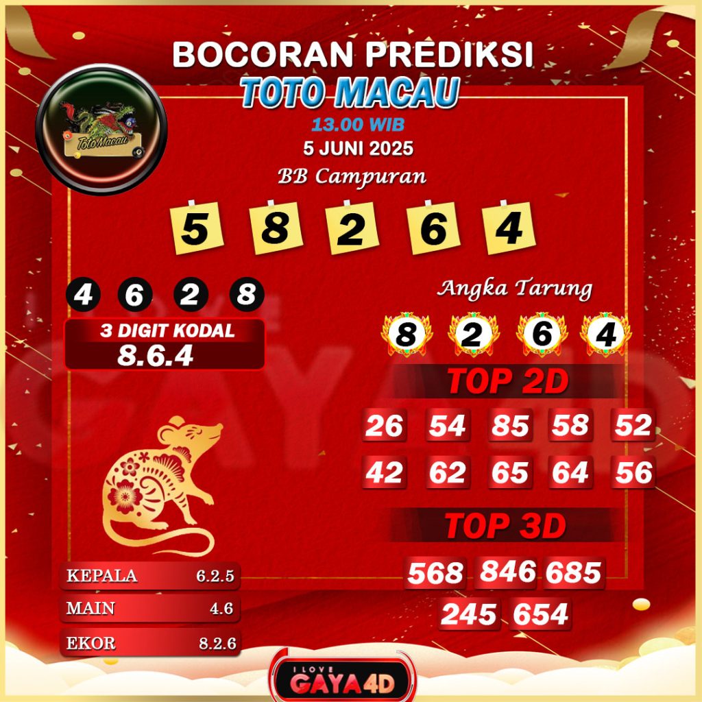 01 PSD PREDIKSI TOTO MACAU 161