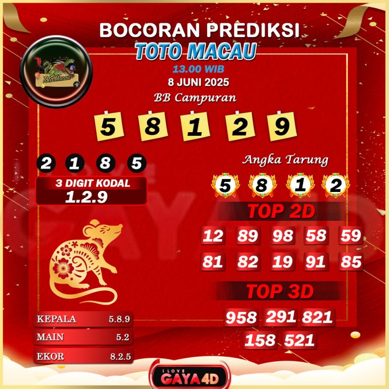 01 PSD PREDIKSI TOTO MACAU 169