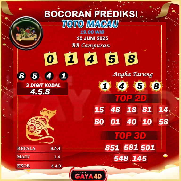 01 PSD PREDIKSI TOTO MACAU 222
