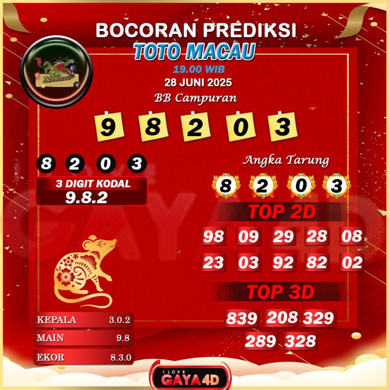 01 PSD PREDIKSI TOTO MACAU 232