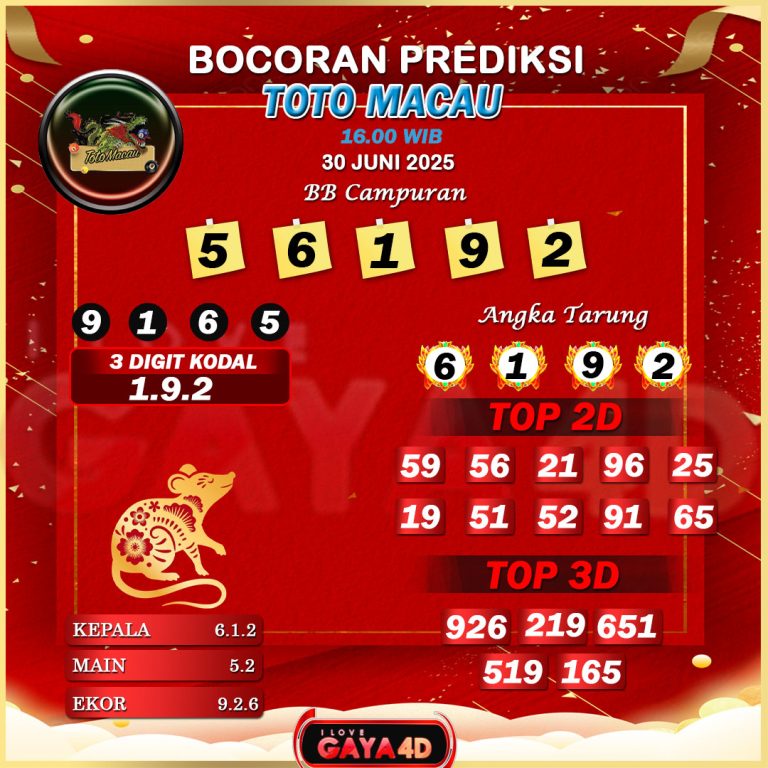 01 PSD PREDIKSI TOTO MACAU 237