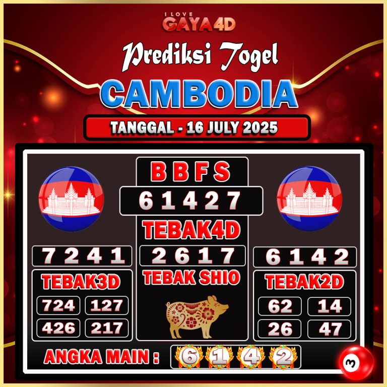 PSD CAMBODIA BULAN JULY 13