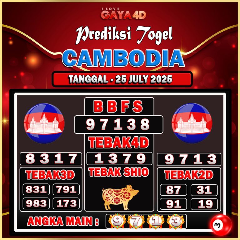 PSD CAMBODIA BULAN JULY 2
