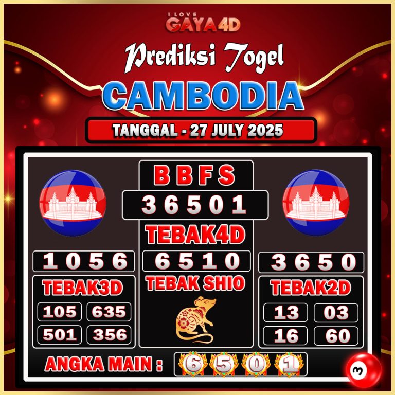 PSD CAMBODIA BULAN JULY 4