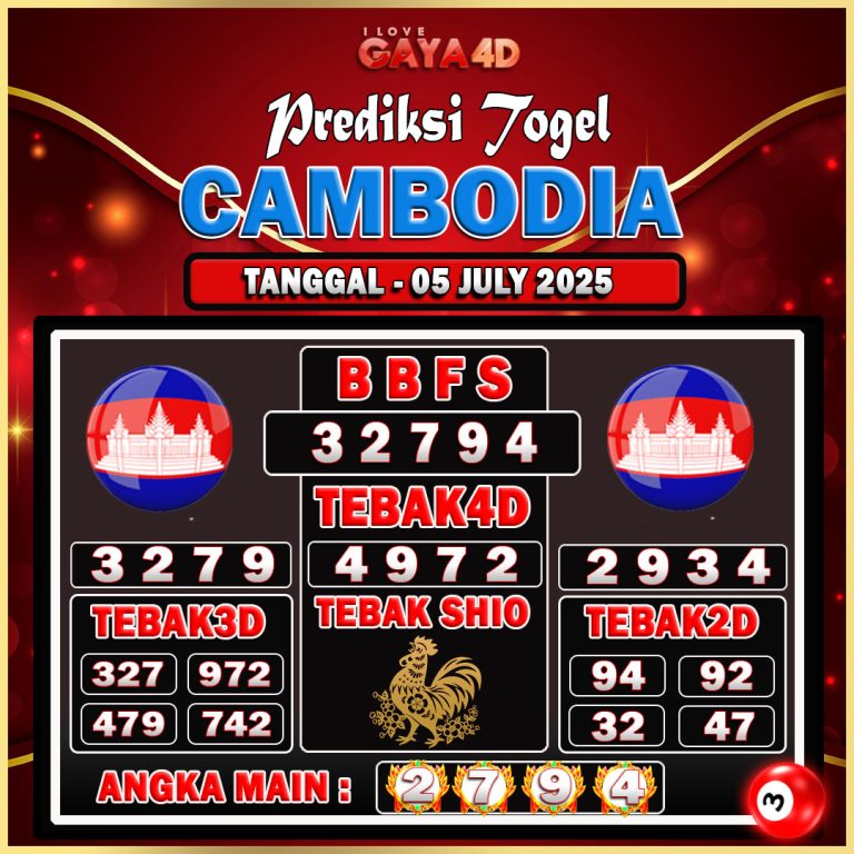 PSD CAMBODIA BULAN JULY 4