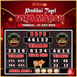 TOTO MACAU BULAN JULY 10