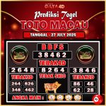 TOTO MACAU BULAN JULY 12