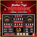 TOTO MACAU BULAN JULY 19
