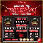 TOTO MACAU BULAN JULY 30