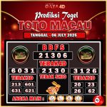 TOTO MACAU BULAN JULY 4