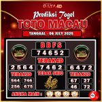 TOTO MACAU BULAN JULY 6