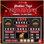 TOTO MACAU BULAN JULY 8